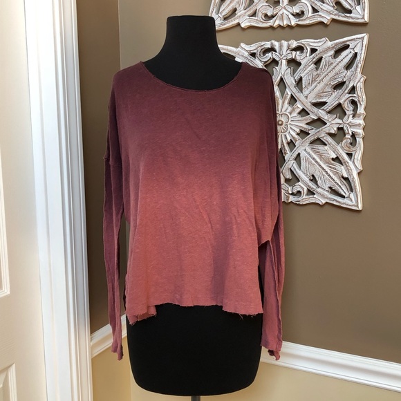 ⭐️ We the Free Starry Night Ombre Long Sleeve Tunic Shirt EXTRA SMALL - Picture 9 of 13